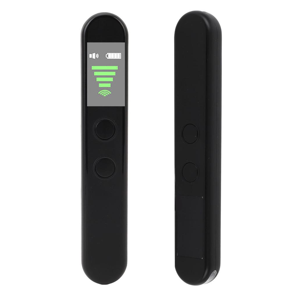 Детектор камеры HD Дисплей 4 уровня Регулируемая чувствительность 1 МГц‑8500 МГц 10 м Противоугонная сигнализация 300 мАч