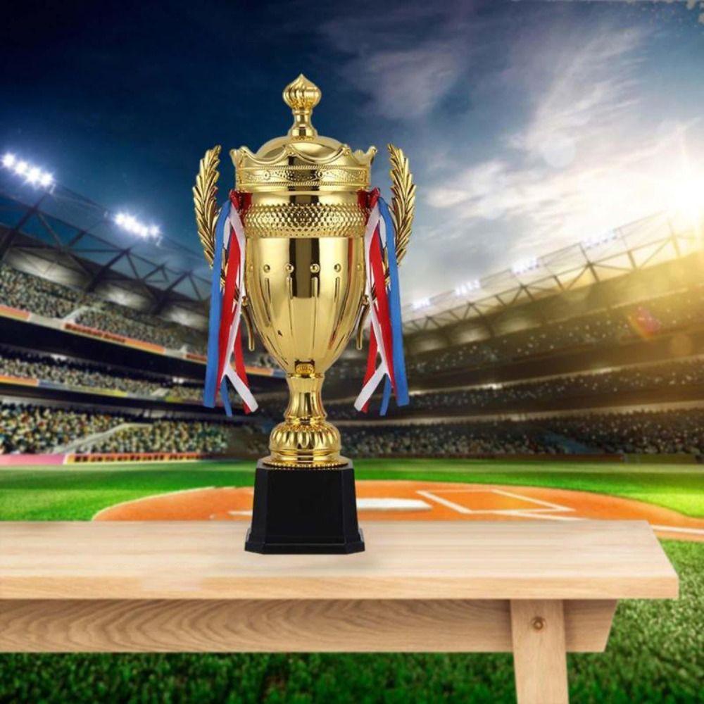 Plastic Model Small Prize Cup Crown Winner Award Trophy Toy  Children Award Prize