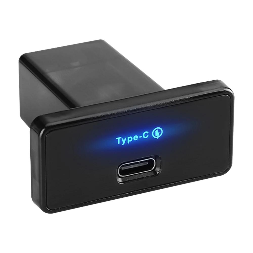 18 Вт/30 Вт Автомобильное зарядное устройство Быстрая зарядка PD Type C/USB Автомобильное зарядное устройство Розетка USB Зарядное устройство для телефона Панель для фургона, лодки, грузовика