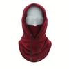 Winter Cycling Ski Hat with Windproof Ear Protection - Thick Warming Mask Scarf All-in-One Outdoor Adventure Dedicated