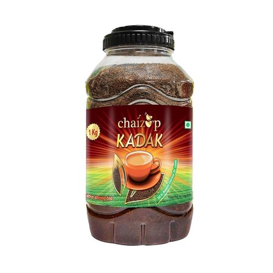 Чай Chaizup Премиум Кадак CTC – 1 кг | Крепкий рассыпной чай | Насыщенный вкус и богатый аромат | Идеально подходит для индийского масала-чая | 100% натуральный