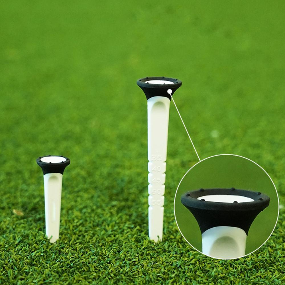 Tees For Golf 12X Professional Golf Tees Golf Accessories Less Friction Golf Tees Height Adjustable Golf Tees For Men Women Golf
