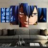 5 Piece Artistic Modular Pictures Canvas Print Animation Character Painting Artwork One Set Wall Art Poster Home Decor No Frame