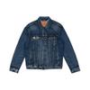 Куртка джинсовая однотонная Levis FW22 с длинным рукавом Мужские куртки Синий 72334-0140