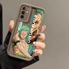 One p-Piece Luffys Zorros Phone Case For Samsung A07 A50 A70 A03 A03S A04 A05 A05S A06 A11 A12 M15 A10 M34 M51 M54 NOTE 20 Cover