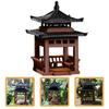 Мини Павильон Статуя Симуляция Пейзаж Китайский Двор Модель Здания Павильон Украшение Аквариум Аквариум Ландшафтный дизайн
