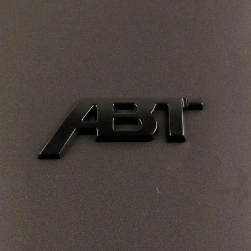 3D Металлическая Эмблема На Крышку Багажника Автомобиля Логотип ABT Эмблема Наклейка Декаль Для Golf RS3 ABT S3 S5 Q5 Q8 A4 B8 A3 8V