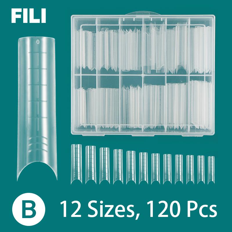 Многоразовый маникюрный инструмент, полное покрытие, стилет, гроб, миндалевидные ногти, УФ-гель, пластиковая форма для быстрого наращивания ногтей, двойные формы