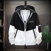 Summer Skin Coats Men Ultra Light UV Sun Protection Big Size Hooded Windbreaker Jacket Men Striped Casual Outwear