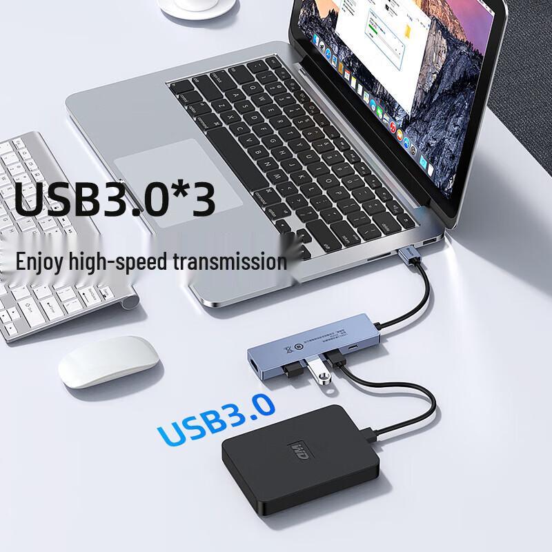 BIAZE USB to HDMI Docking Station Converter - External Graphics Card & Projector Interface Adapter