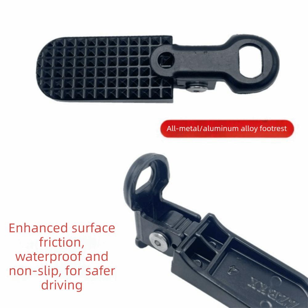 Anti Slip Surface Bicycle Rear Foot Pegs Aluminum Zinc Zinc Alloy Passenger Footrests Motorcycle