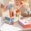 Wooden Tools Car Set Kids Tool Holiday Birthday Gift Construction Toys Learning for