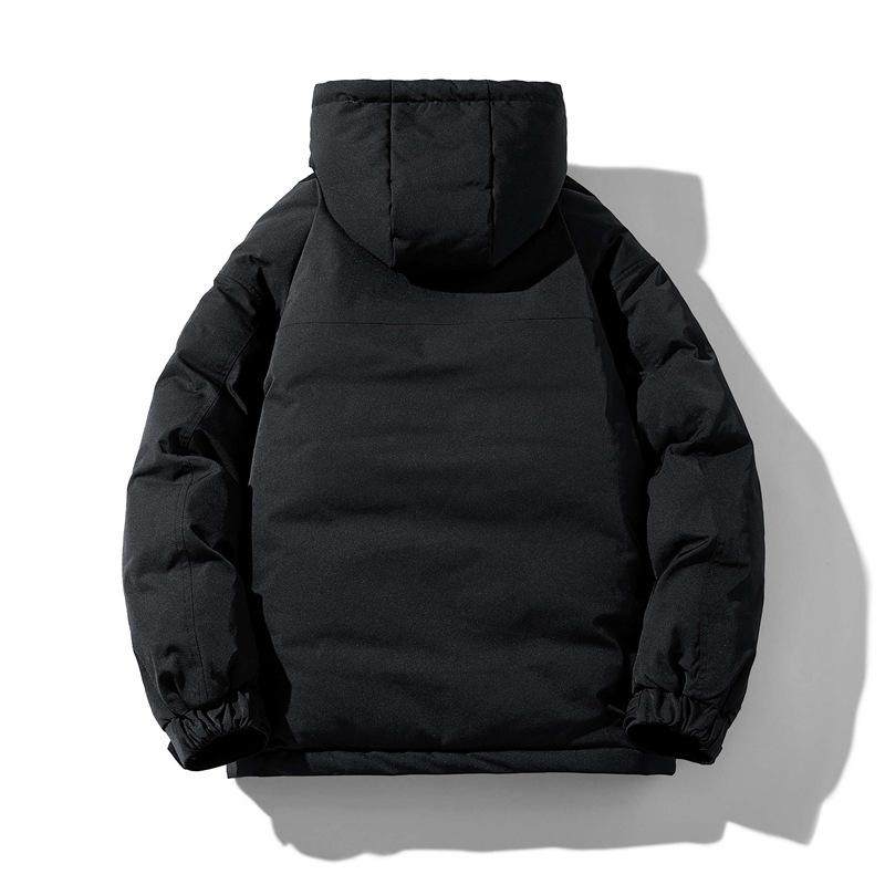 Стеганая одежда мужская зимняя новая модная брендовая хлопковая одежда утолщенная одежда с капюшоном инструменты