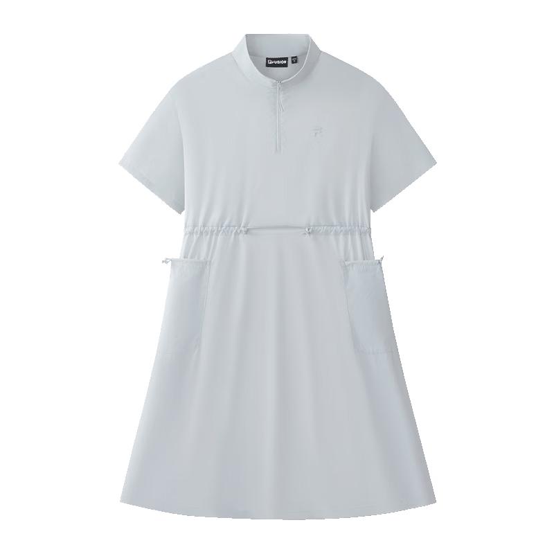 FILA FUSION Woven Short-Sleeve Dress