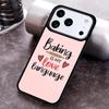 Чехол для телефона с принтом 'Люблю печь Шеф-нож' для iPhone 17 16 15 Pro Max Air 14 13 12 11 Plus Ударопрочный Capa Чехол