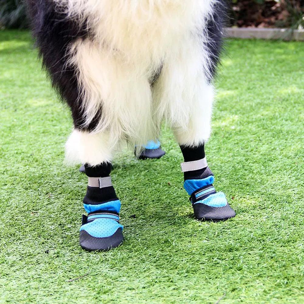 High Quality Pet Shoes for Medium Large Dogs Summer Breathable Big Dog Boots Golden Retriever Accessories Mascotas zapatos perro