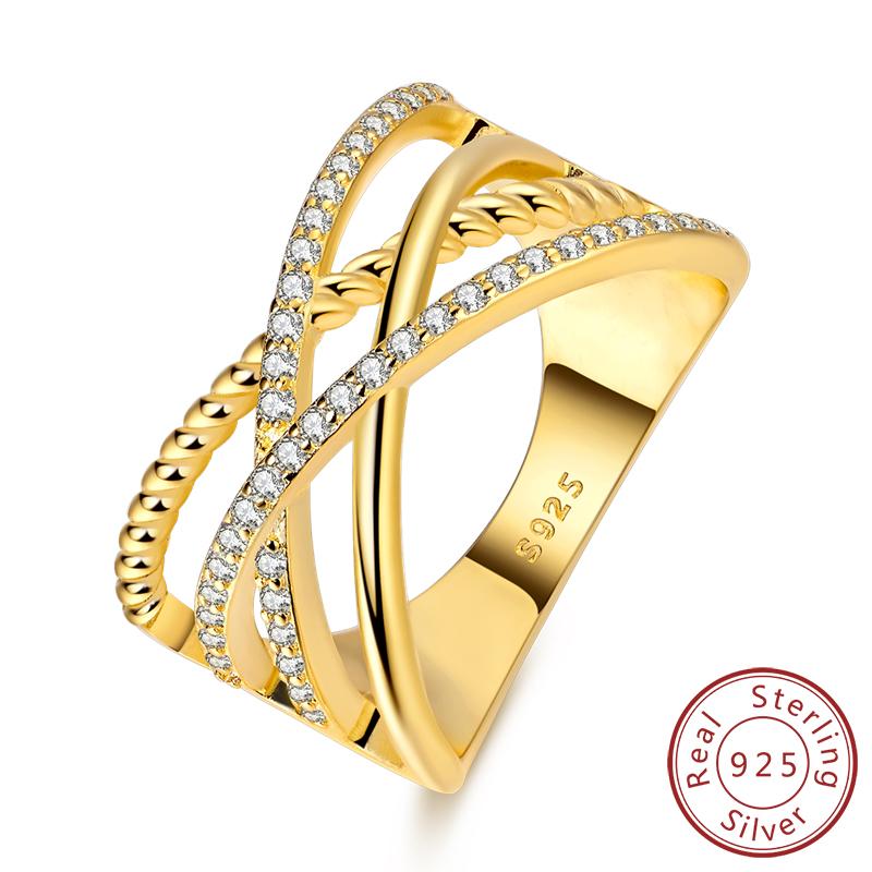 Authentic Genuine Copper Rings For Women Gold Celtic Knot Heart Shining Band Ring For Women Engagement Wedding Jewelry Creation