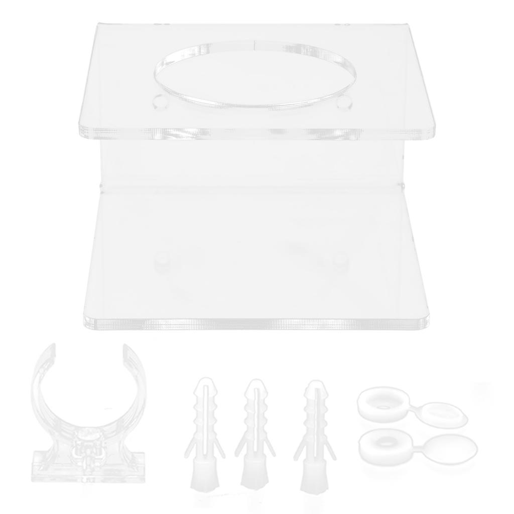 Настенная подставка для мечей Вертикальный тип Акриловая подставка-держатель для дома, гостиной Прозрачная