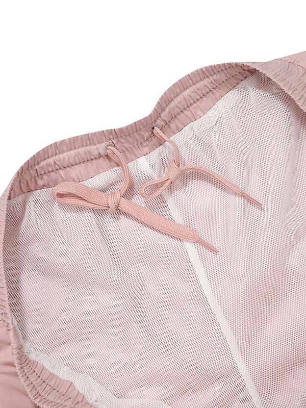 BBC EARTH [Milo] Carpenter Half Pants _Light Pink