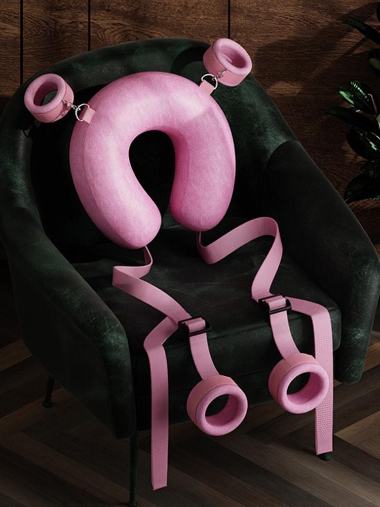 Секс-подушка Наручники Секс-игрушка с открытыми ногами SM Ручные фиксаторы Наручники Ноги Разделены Наручники на лодыжки БДСМ-снаряжение Пара Взрослые игры Игрушка