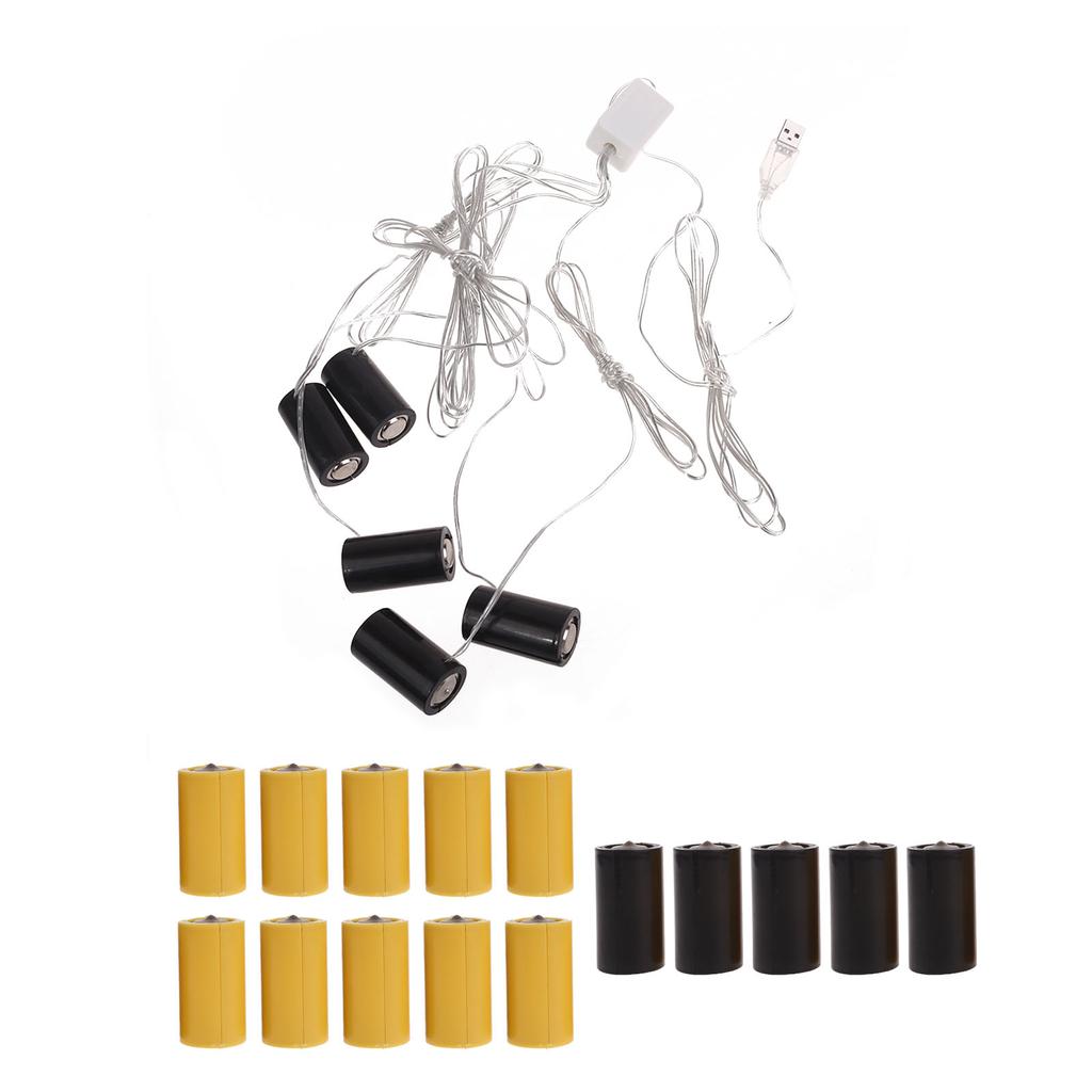 LR14 C батарея USB кабель питания 4.5V 3V LR14 C батарея для радио электрических игрушечных часов светодиодный свет