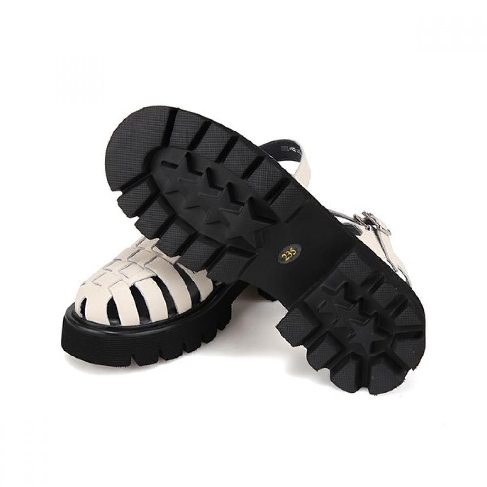 Barbara Leather FiSherman Women S SandalS 5.5cm 2 colorS Bbi442