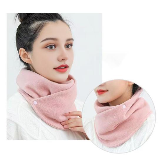 Winter Neck Warmer Windproof Fleece Neck Gaiter for Men Women Soft Warm Balaclava Face Cushion for Cold Weather
