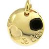 Altesse [G2316] - Gold Plated Pendant 'I Love You'
