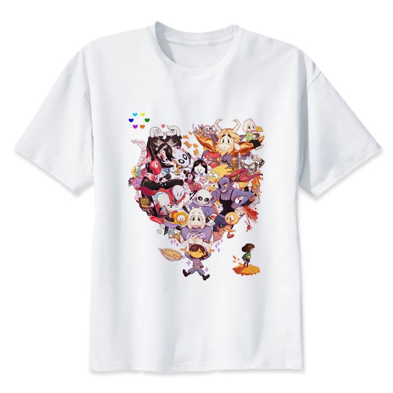 Футболка Undertale ИГРА Undertale sans и papyrus Футболка Футболки Рубашка череп брат аниме мужская/женская футболка смешные Топы