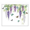 Butterfly Flower Wall Stickers Art Decal Mural Wall Background DIY Decor Home Decoration Wall Background Decor Sticker