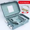 Dual-Use Fiber Optic Splitter Box: 16-Core Indoor/Outdoor, 24-Core FTTH Hallway, Pole & Wall Mount.