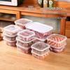 Meat-Freezer Food-Grade Storage & Portioning Box: Compartmentalized Meal Prep & Fresh-Keeping Container