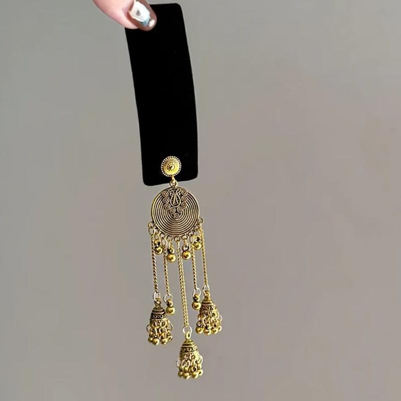 Модные кулон-кисточка для волос, аксессуары для женщин и девочек, милые универсальные обручи для волос, темпераментные этнические резинки для волос, подарки