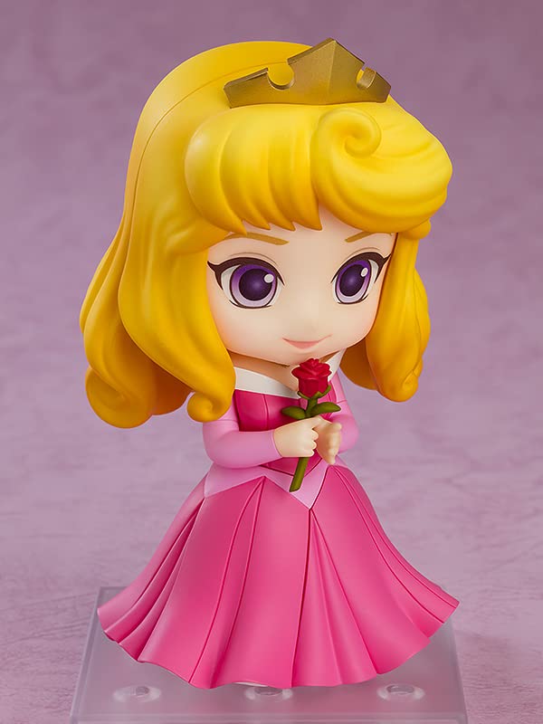 Nendoroid Disney Sleeping Beauty Princess Aurora Plastic Painted Movable Figure Background Sheet Non-Scale [Special Included]