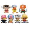 One Piece Luffy, Chopper & Zoro Plush Pendants – Creative Anime Dolls