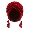 Tassel Fashionable Fringe Hat Solid Color Beanie Hat Simple Sunscreen Beach Hats  Lady