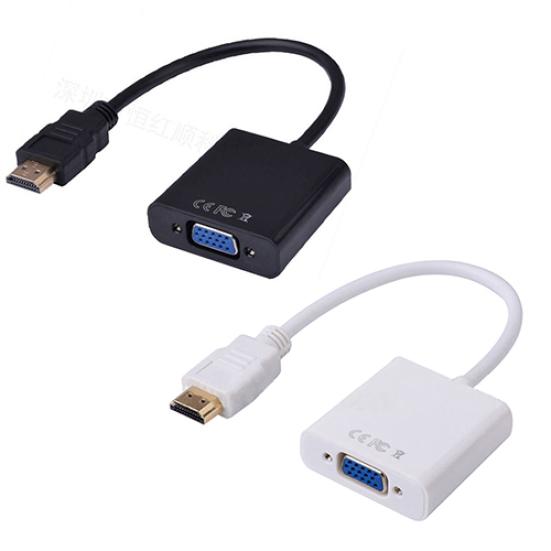 VGA Кабель Plug Play Превосходная передача сигнала Прочный HDMI Male на VGA Female Конвертер Адаптер для DVD