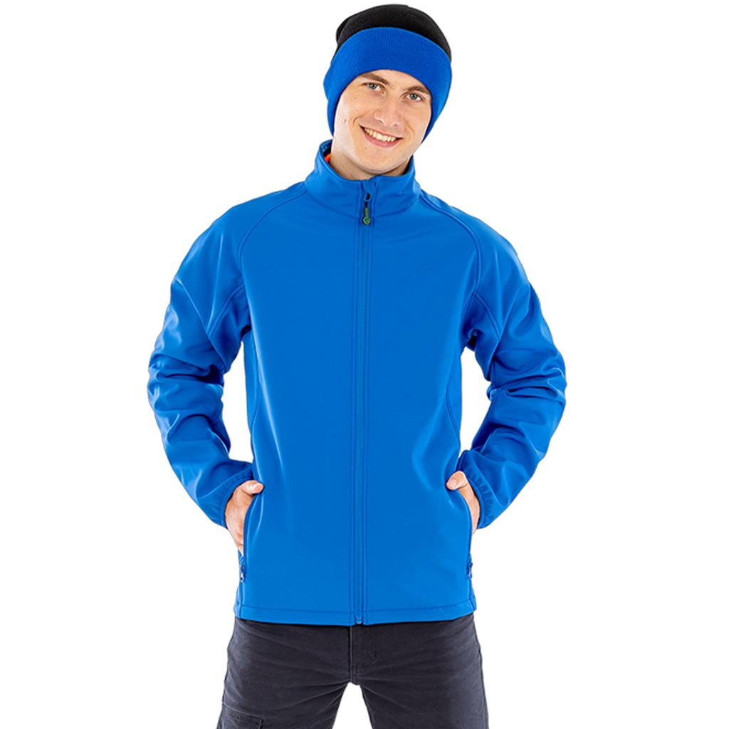 Result Genuine Recycled Mens 2-Layer Printable Soft Shell Jacket