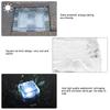 Waterproof Solar Powered LED Light Buried Ice Brick Lamp for Outdoor Yard Garden Blue Light