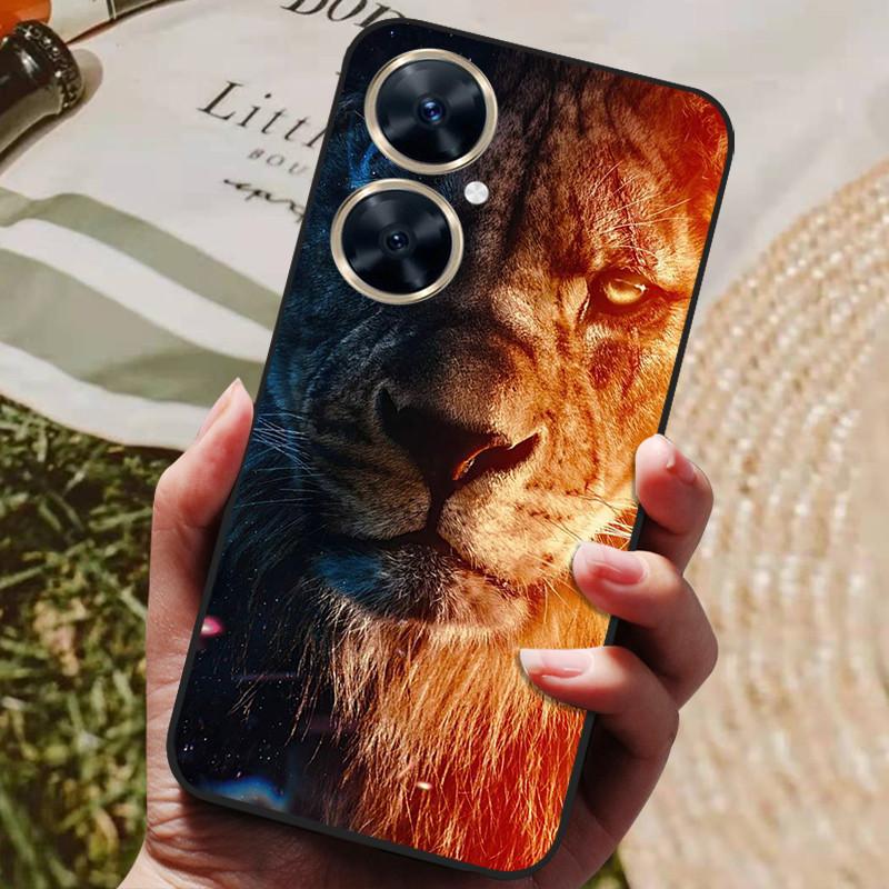 For Funda Huawei Nova 11i Case Soft Silicone Wolf Back Cover Phone Cases for Huawei Nova 11i MAO-LX9 Case Nova11i 11 i Coque