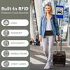 Дорожная поясная сумка Обложка для паспорта с защитой от кражи RFID Тонкий дорожный кошелек для женщин и мужчин