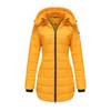 Women's Waterproof Cotton Loose Jacket, Autumn Winter Long Sleeve Parka Warm Cotton Coat, Detachable Hood, Multiple Colors Available