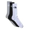 Multi Sport Cush Crew Assorted Size Men's Socks, 3-Pair Set, Logo, Black, 3OW, Medium, NF0A882H, Black_Assorted (NF0A882H).