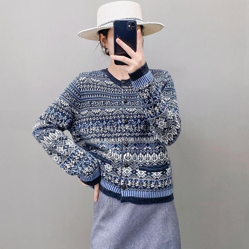 Женский свитер Qinghe 100% чистый кашемир - Ультрамягкий роскошный зимний пуловер