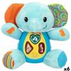 Soft Toy with Sounds Winfun Elephant 17 X 17.5 X 10 Cm (6 Units)