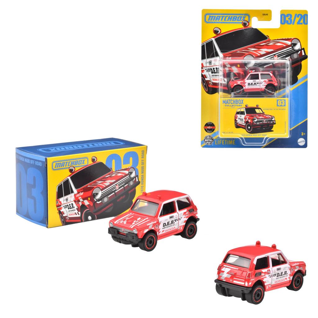 Matchbox Collector's Assortment Vehicle Toys Mini Cars, Box of 8, Sold In Box, Ages 3 and Up, Multi 987A-GBJ48
