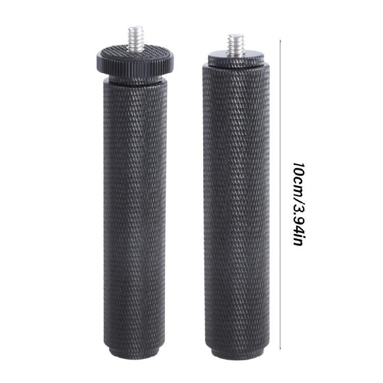 Удлинительный стержень Алюминиевый штатив Крепление Монопод Удлинительный стержень с резьбой 1/4 дюйма для зеркальных камер Экшн-камер Штатив