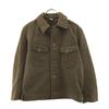 Military Jacket Khaki Green Men's Used