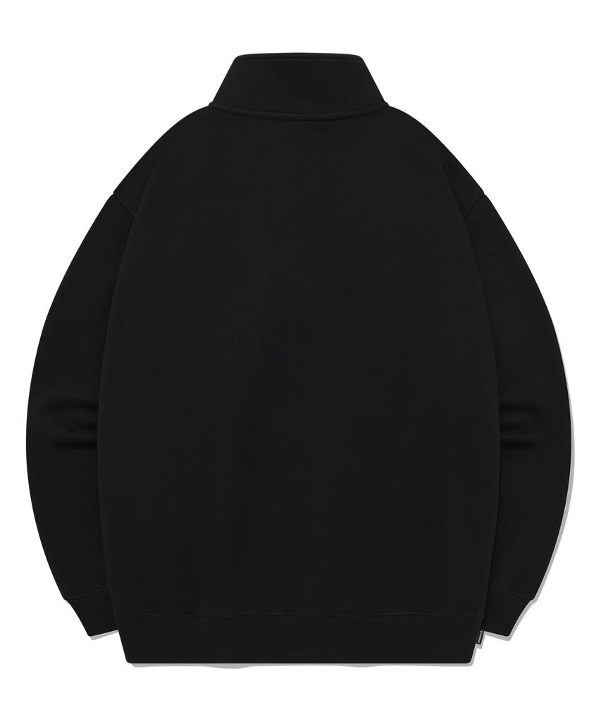 COVERNAT C Logo Half Zip Sweatshirt Black