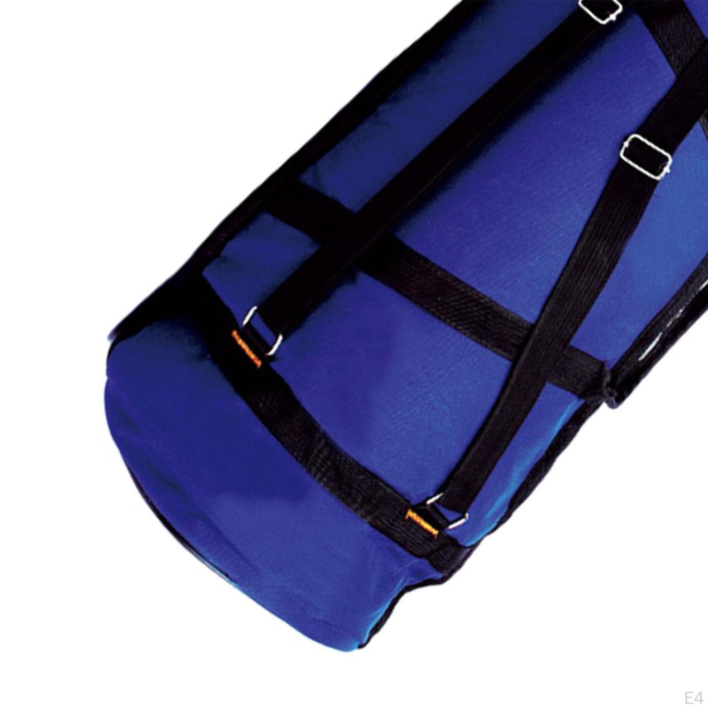 Adjustable Shoulder Strap Tenor Trombone Backpack, Padded Gig Bag for Bass